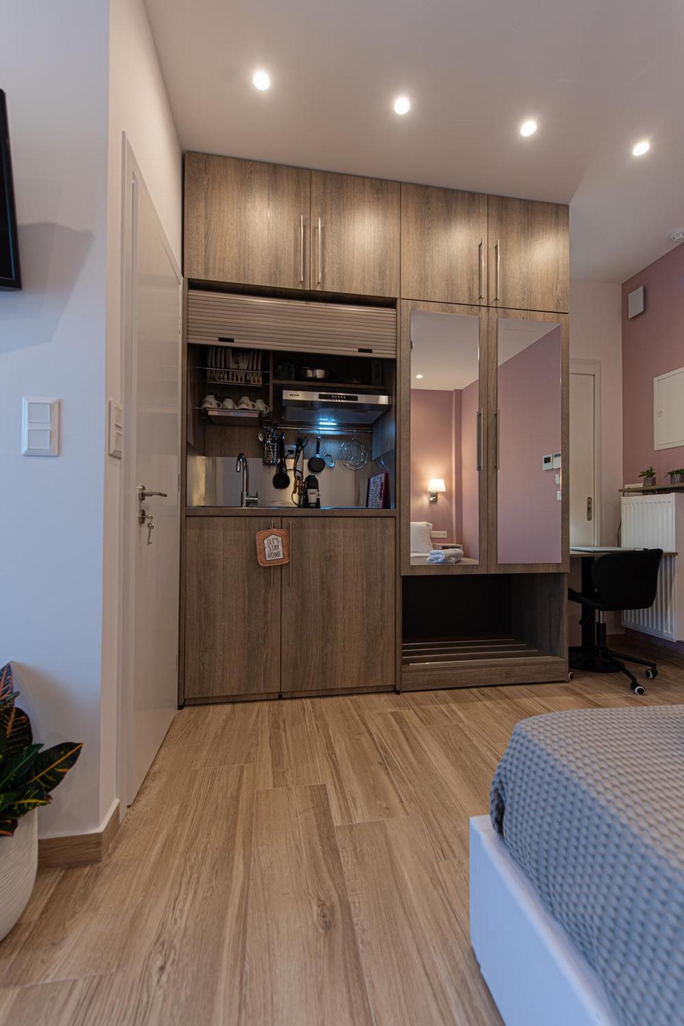 Chamomile Apartment Oinofyta Buitenkant foto